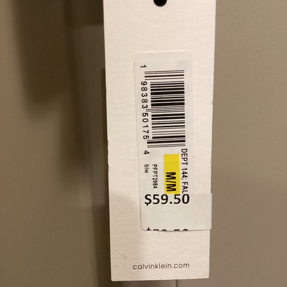 CALVIN KLEIN PERFORMANCE Triple Logo Cotton Blend Sweatshirt, size M - Picture 9 of 10